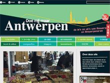 Tablet Screenshot of doemijmaarantwerpen.com